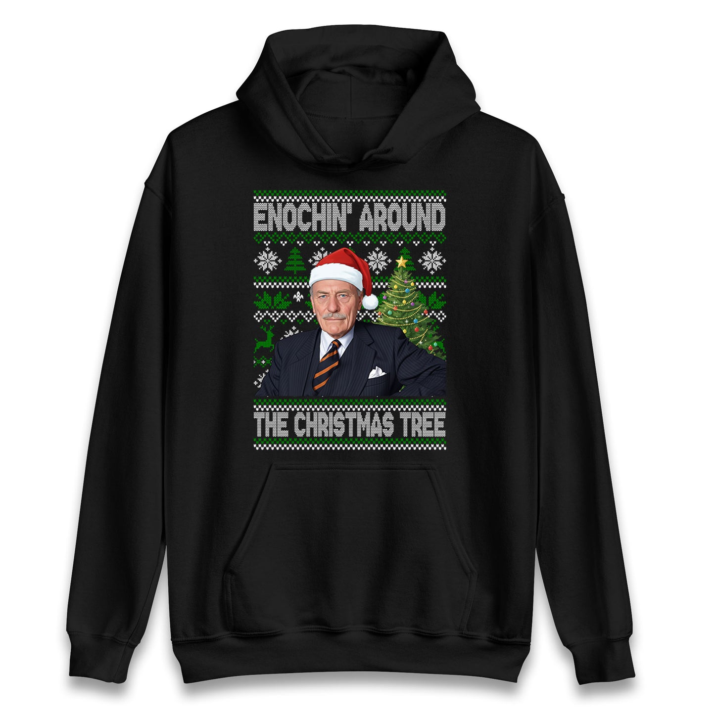 Enoch Powell Enochin Around the Christmas Tree Christmas Hoodie