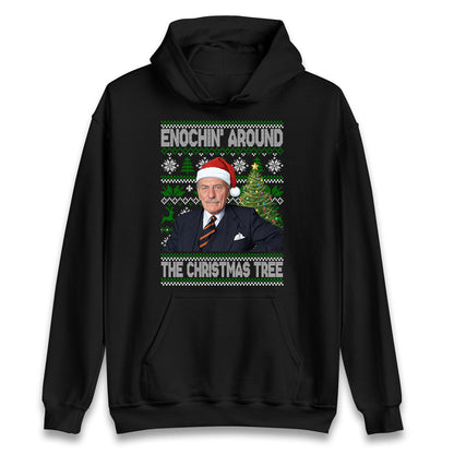 Enoch Powell Enochin Around the Christmas Tree Christmas Hoodie