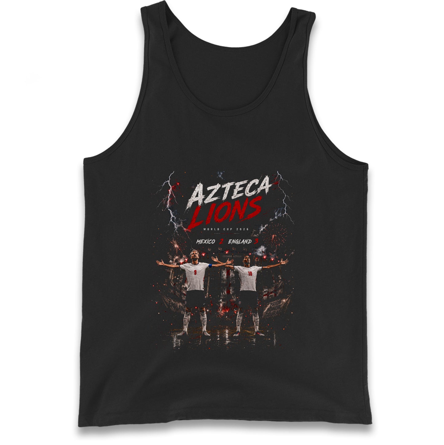 England 3 Mexico 2 Tank Top
