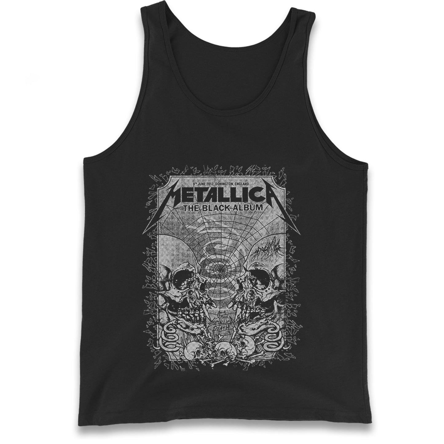 Metallica The Black Album Tank Top