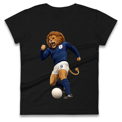 Retro Millwall FC Ladies T Shirt