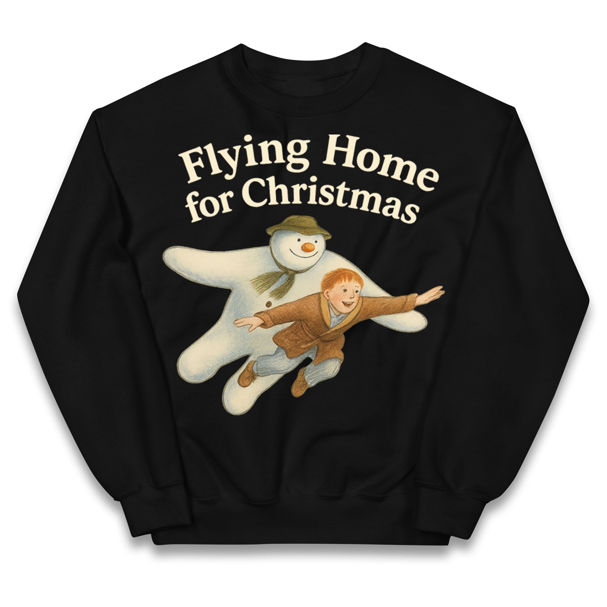 The Snowman Movie Christmas Kids Jumper