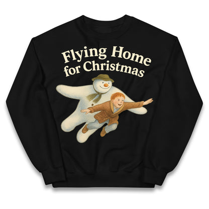 The Snowman Movie Christmas Kids Jumper