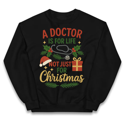 Doctor Christmas Kids Jumper