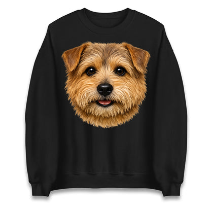 Norfolk Terrier Dog Face Jumper