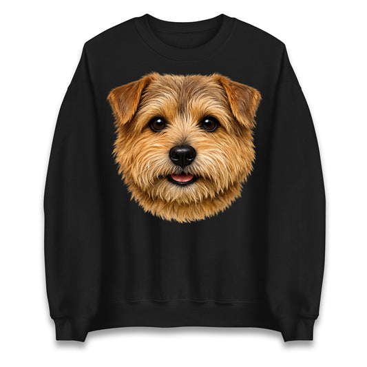 Norfolk Terrier Dog Face Jumper
