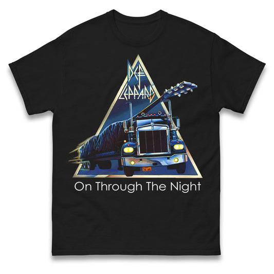 Leppard On Through The Night T Shirt