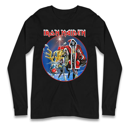 Iron Maiden Christmas Longsleeve T Shirt 