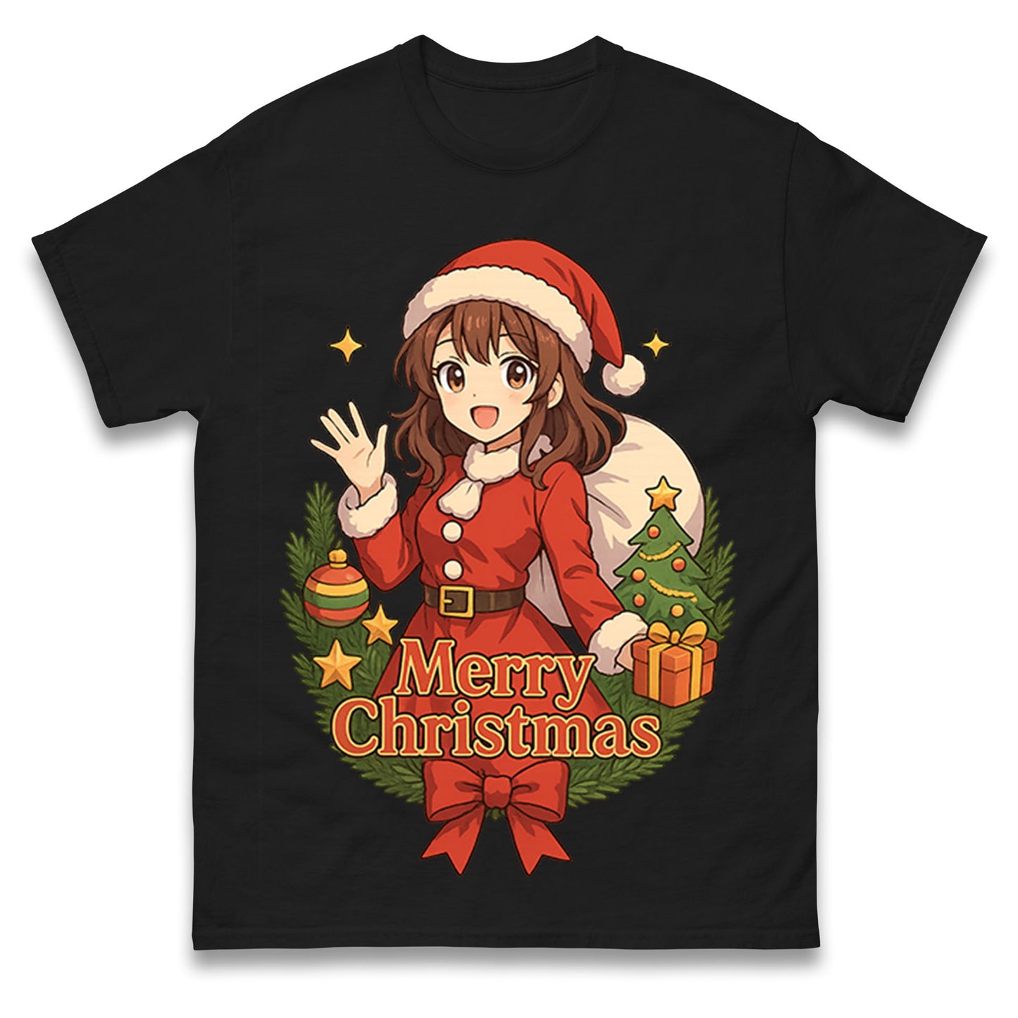 Anime Christmas T Shirt