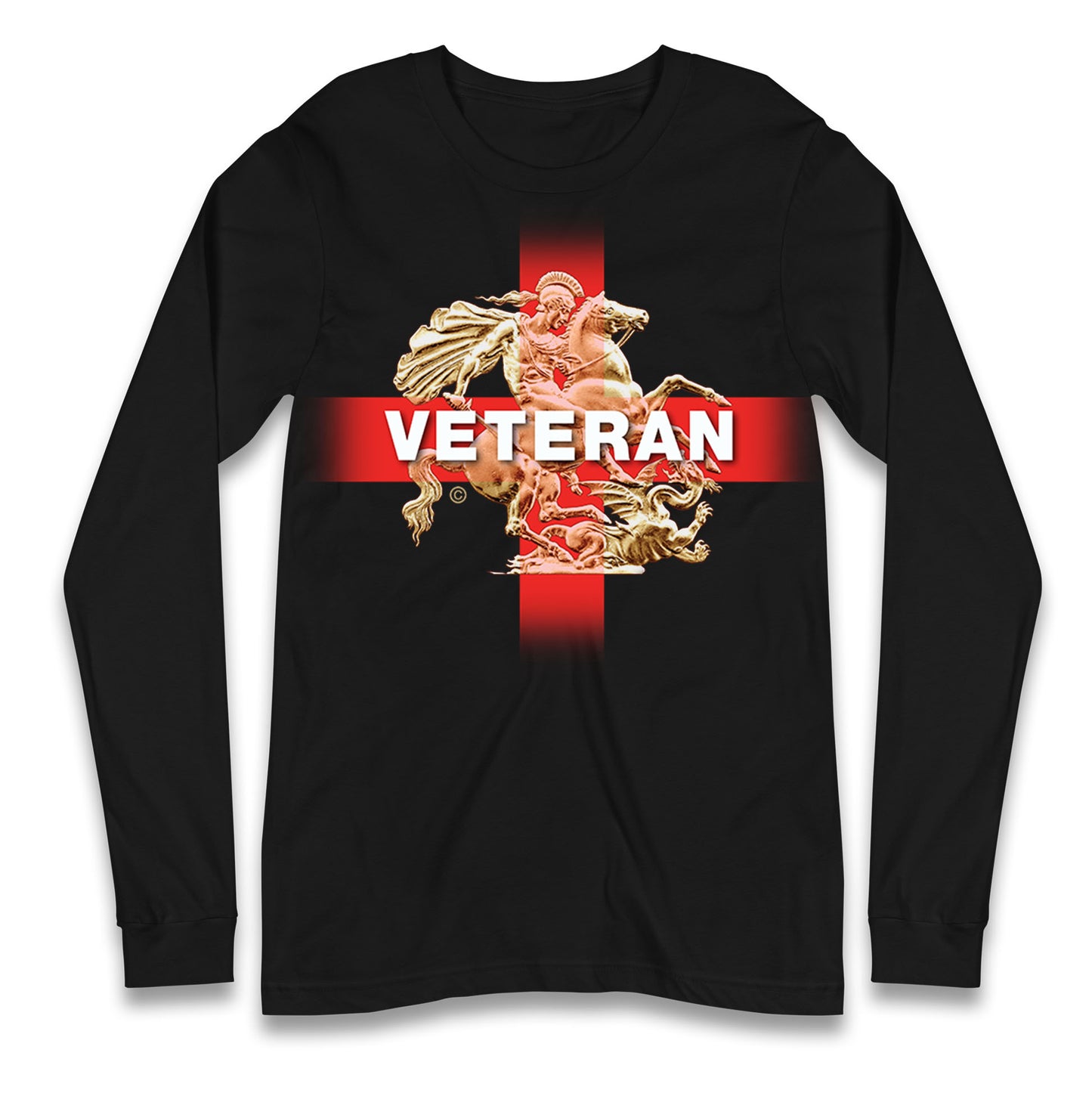 Veteran St George & The Dragon Long Sleeve T Shirt
