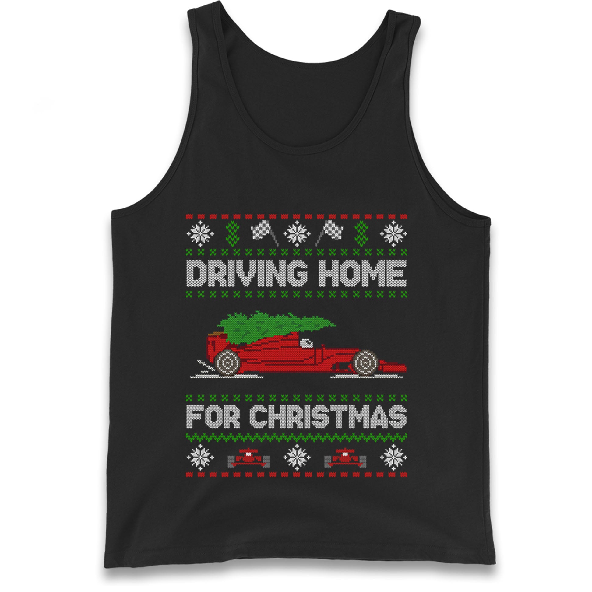 F1 Christmas Tank Top