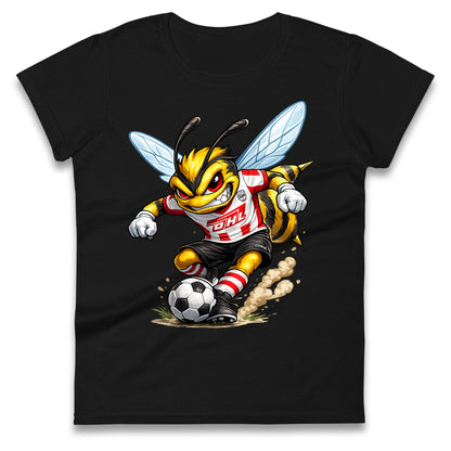 Retro Brentford FC Ladies T Shirt