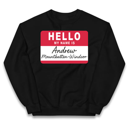 Andrew Mountbatten Windsor Kids Jumper