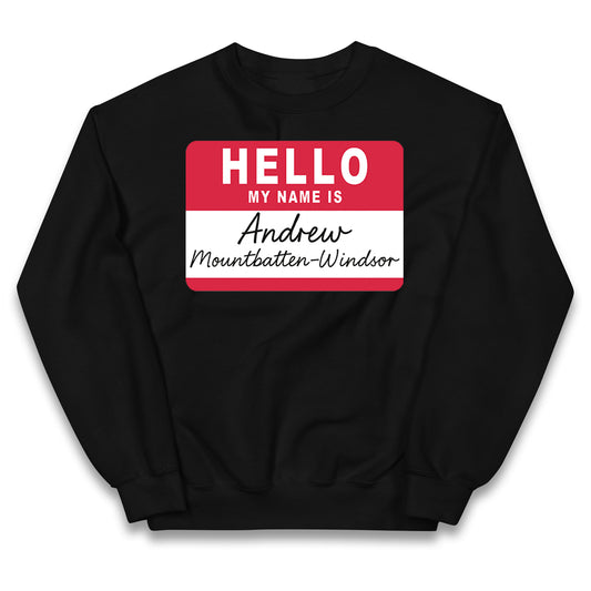 Andrew Mountbatten Windsor Kids Jumper