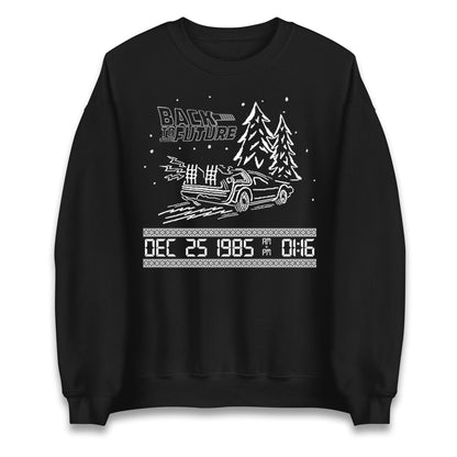 Back to The Future Xmas Jumper