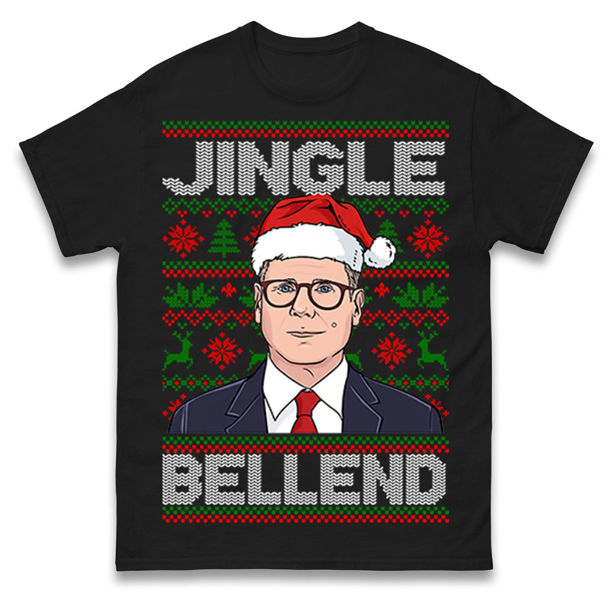 Keir Starmer Jingle Bell End T Shirt 