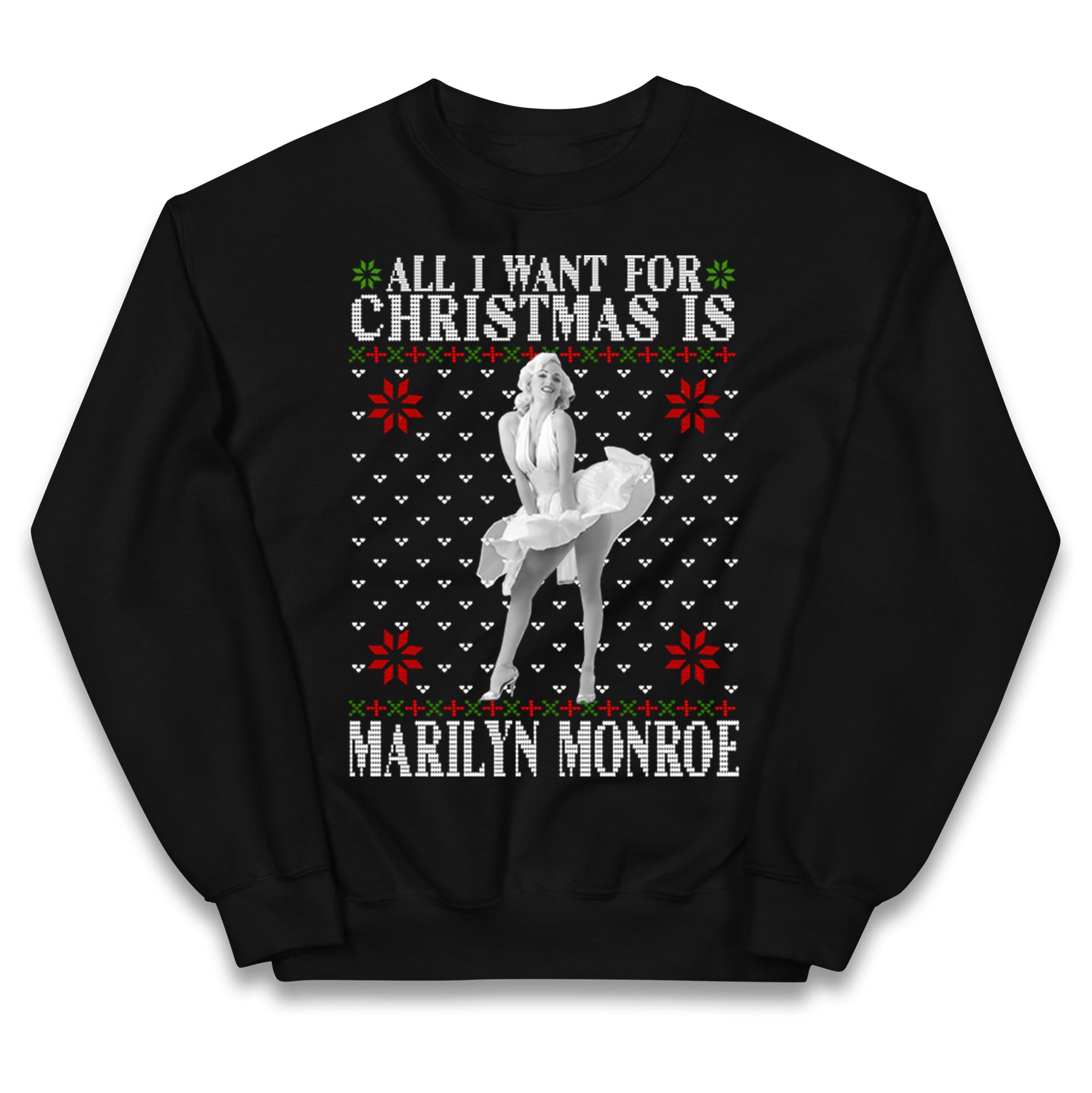 marilyn monroe christmas jumper
