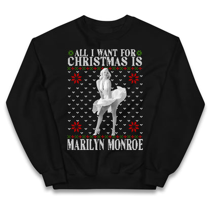 marilyn monroe christmas jumper