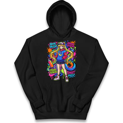 Moon Prism Power Kids Hoodie