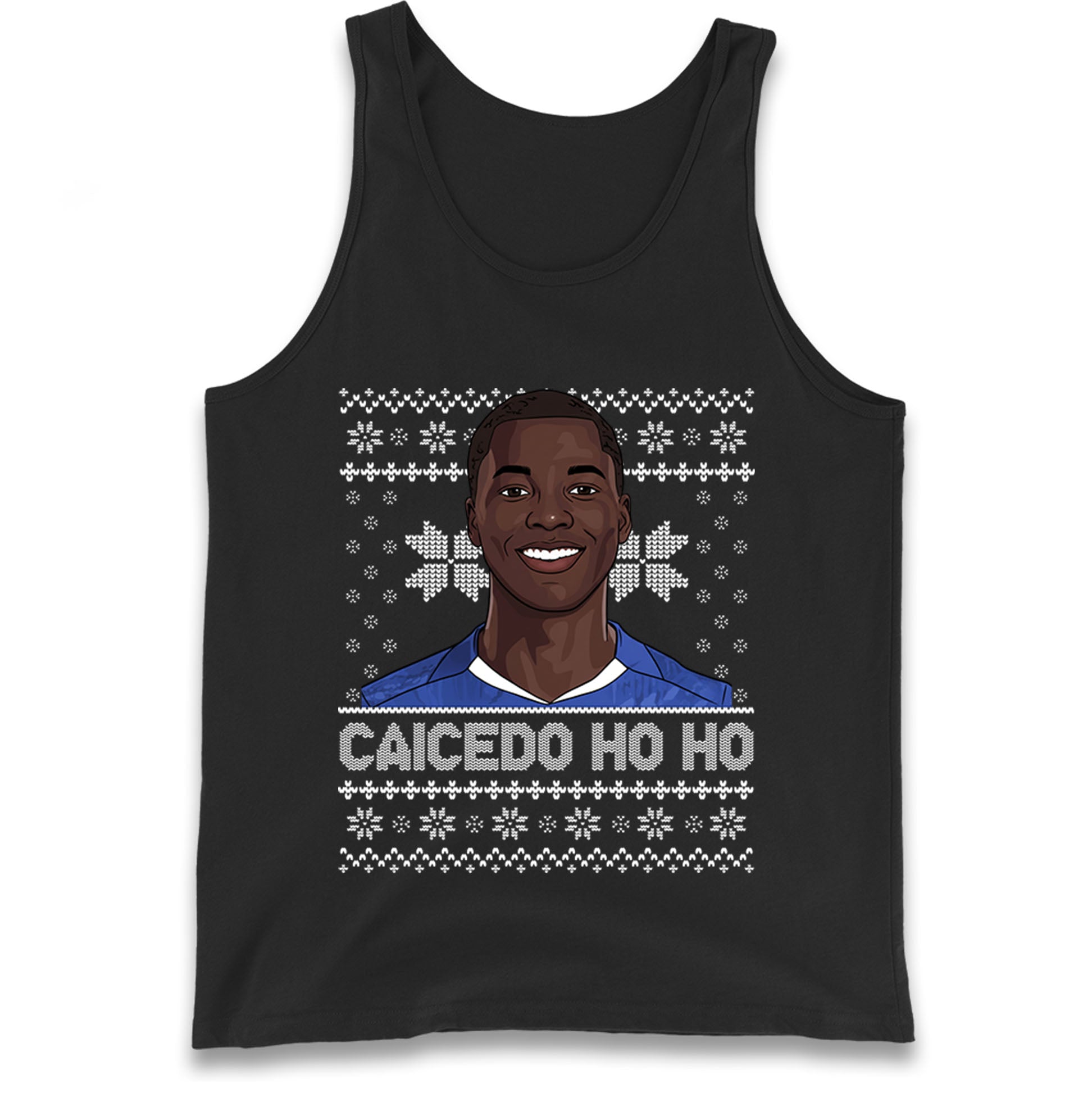 Moises Caicedo Christmas Tank Top