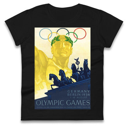 1936 Olympic Ladies T Shirt