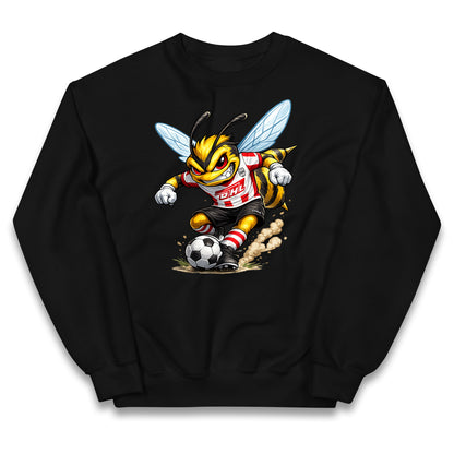 Retro Brentford FC Kids Jumper