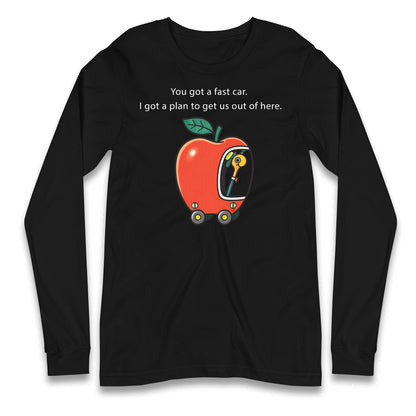 Fast Car Longsleeve T Shirt