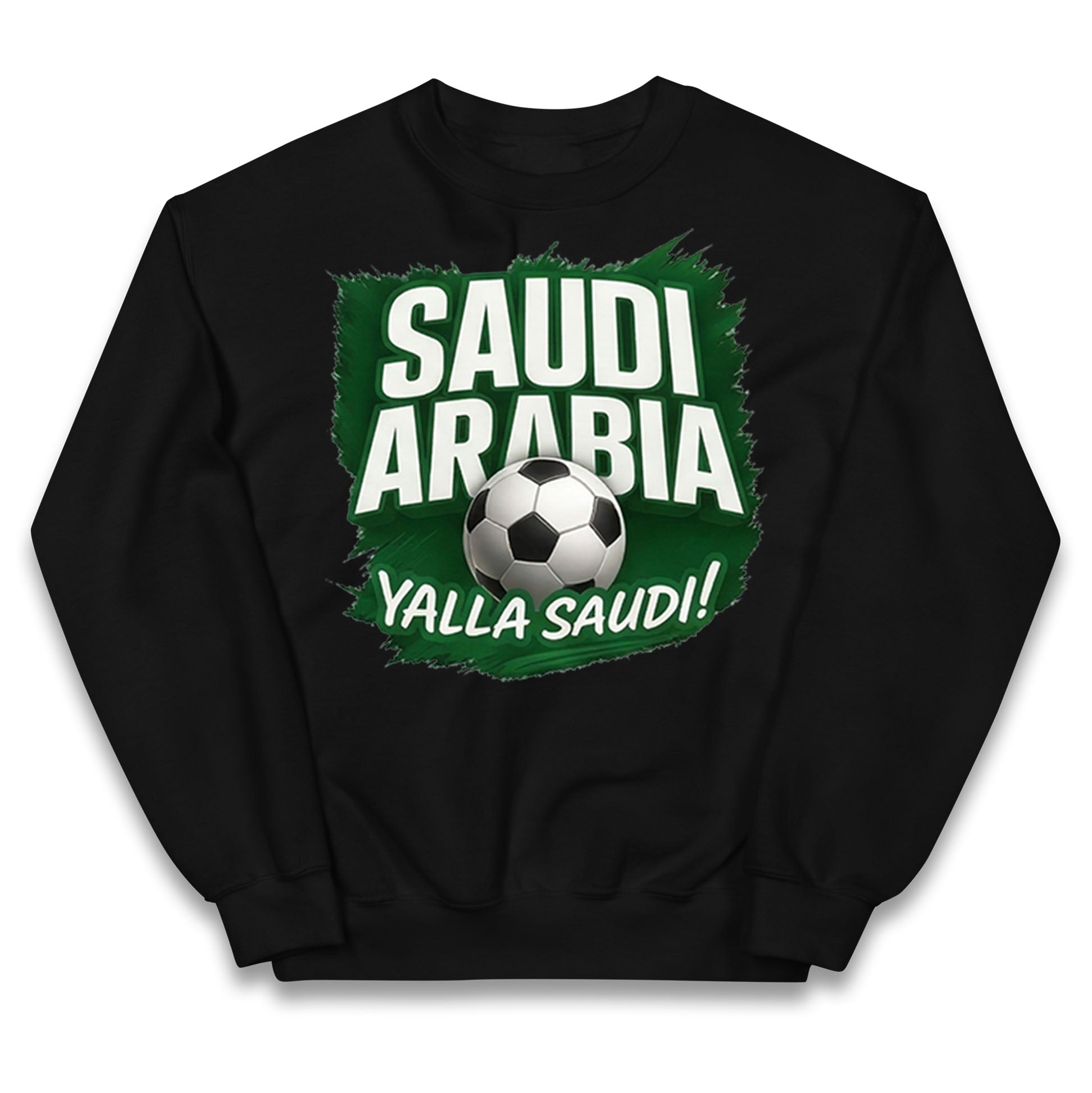 Saudi Arabia Retro World Cup Kids Jumper