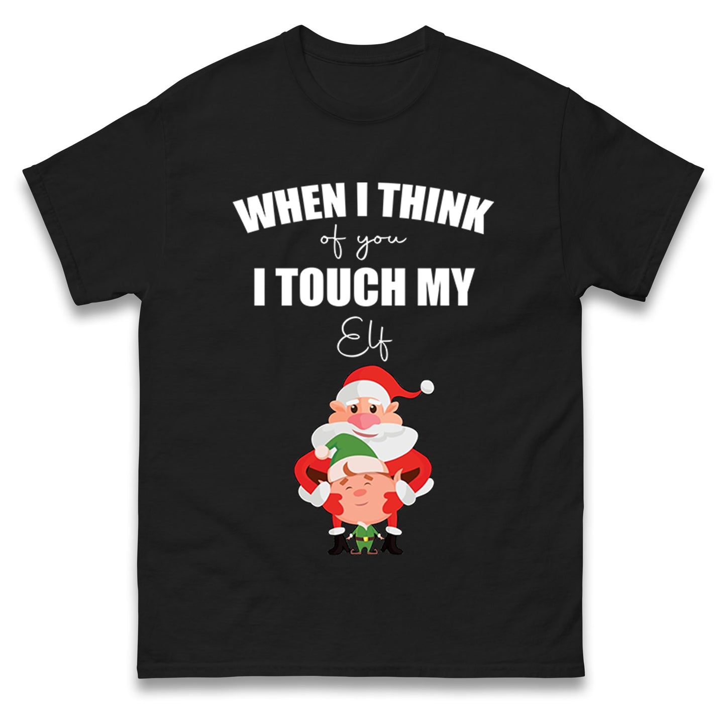 Santa Elf Christmas T Shirt