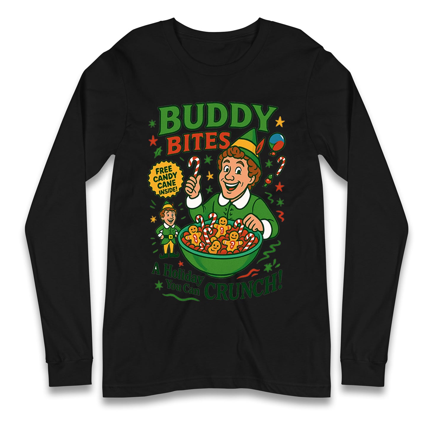 Elf Christmas Longsleeve T Shirt