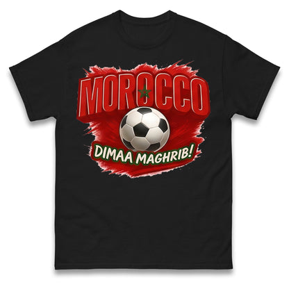 Morocco Retro World Cup T Shirt
