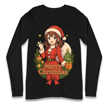 Anime Christmas Longsleeve T Shirt