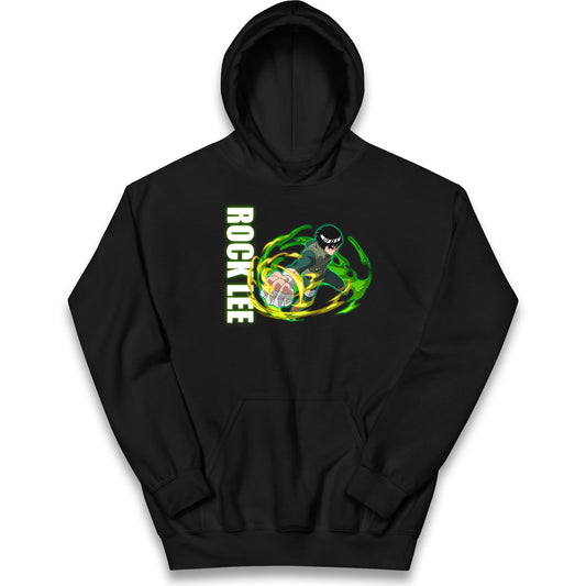 rock lee green beast hoodie
