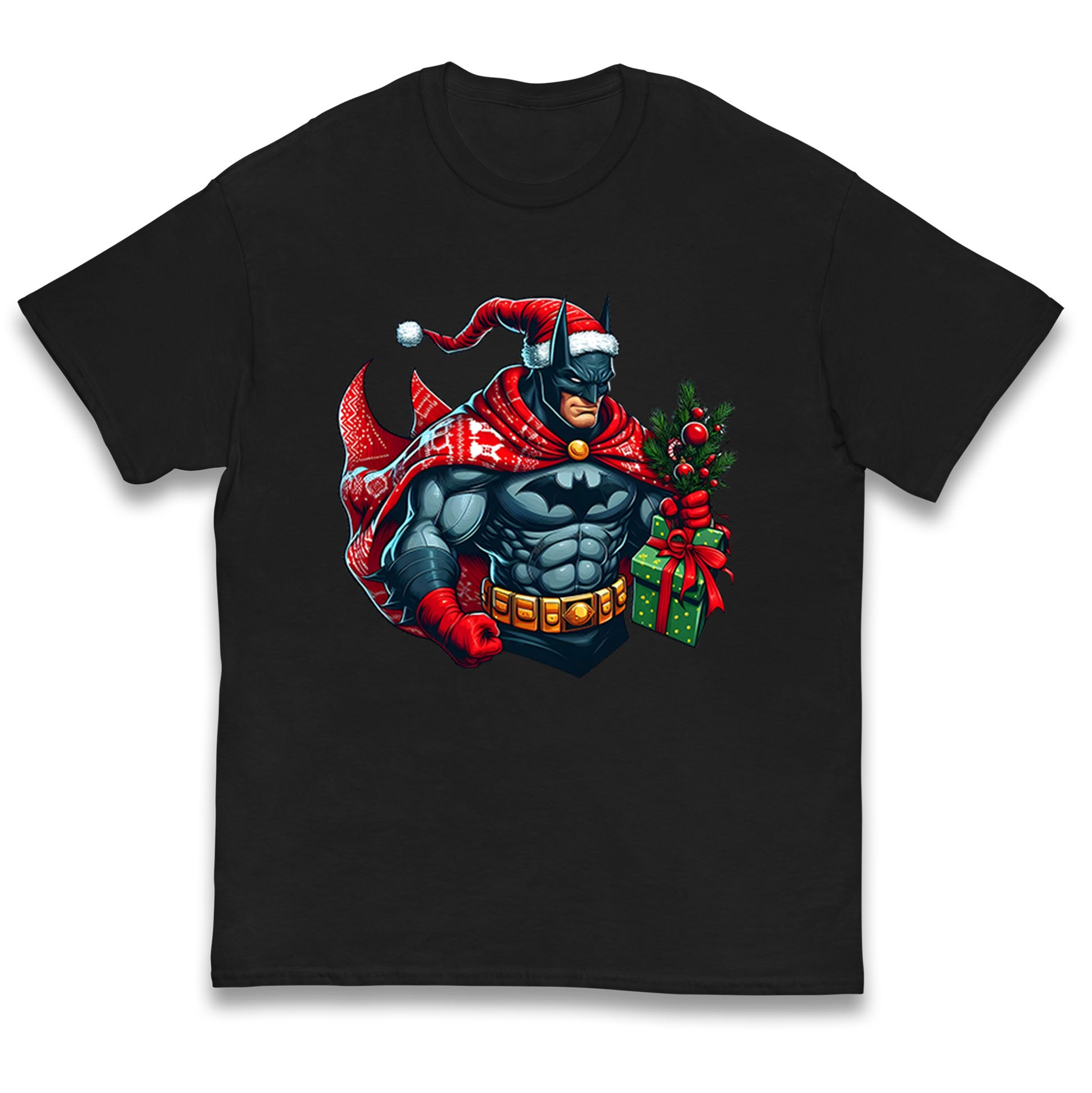 Batman Santa Kids T Shirt