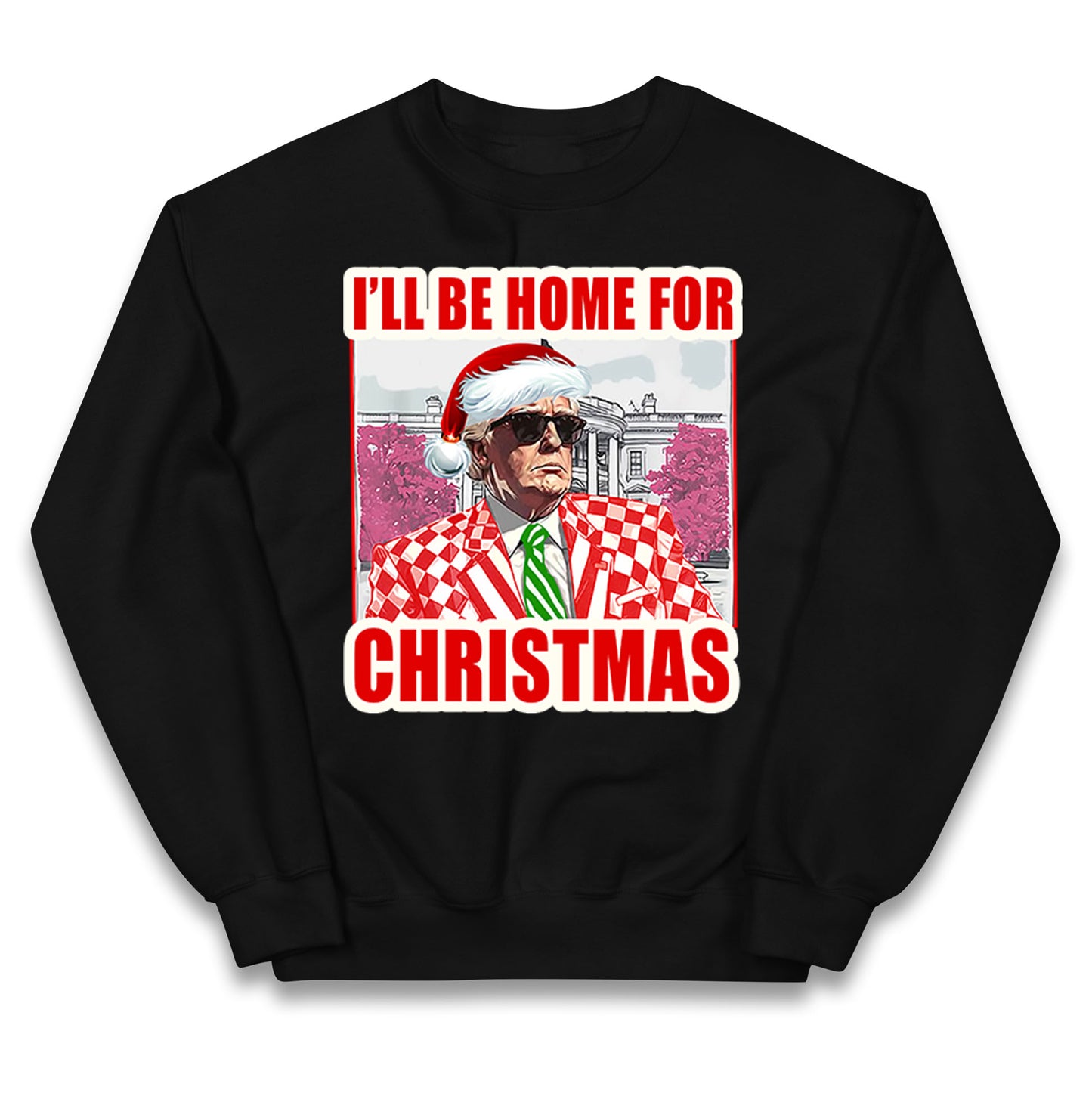 donald trump christmas jumper