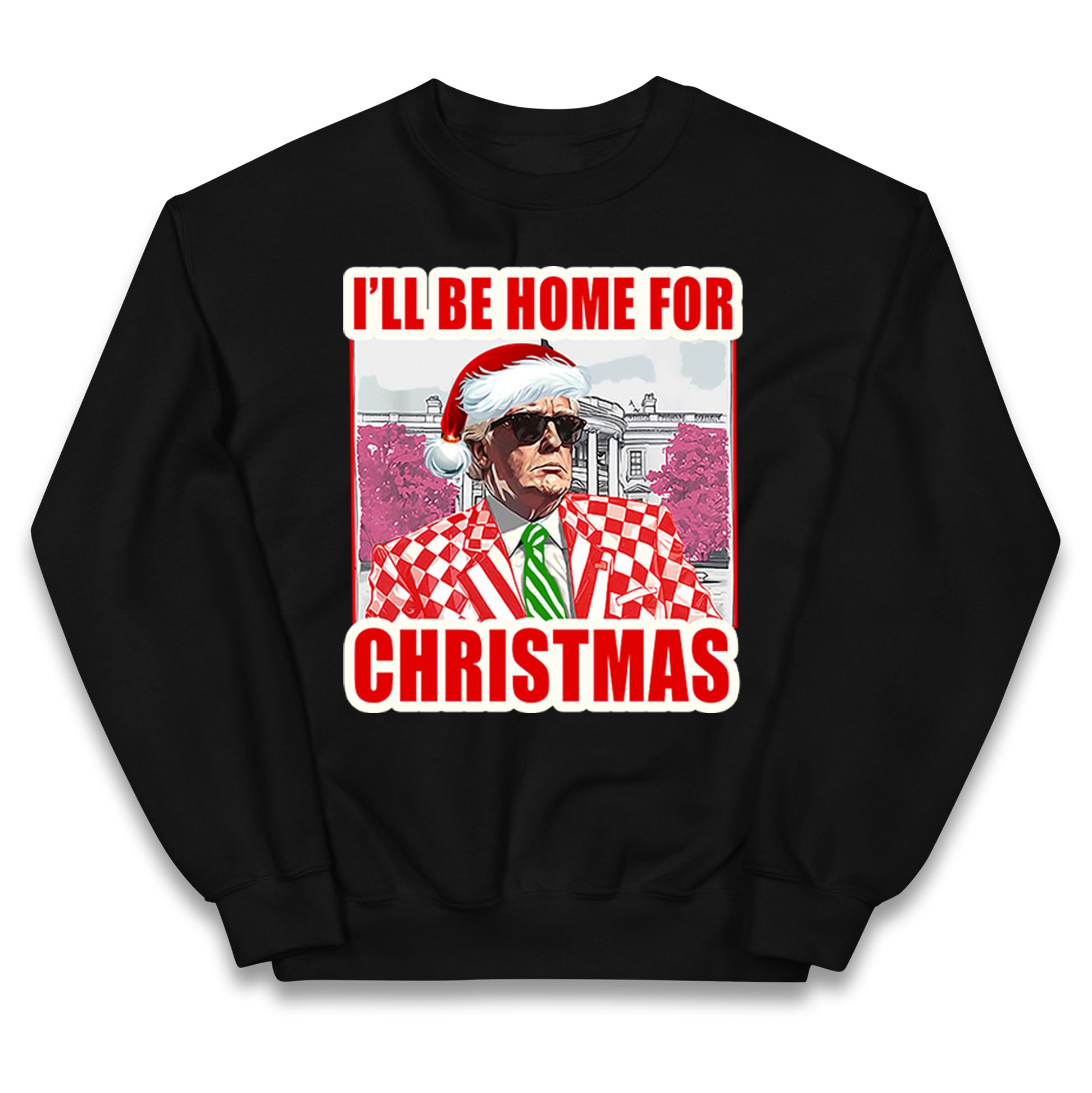 donald trump christmas jumper