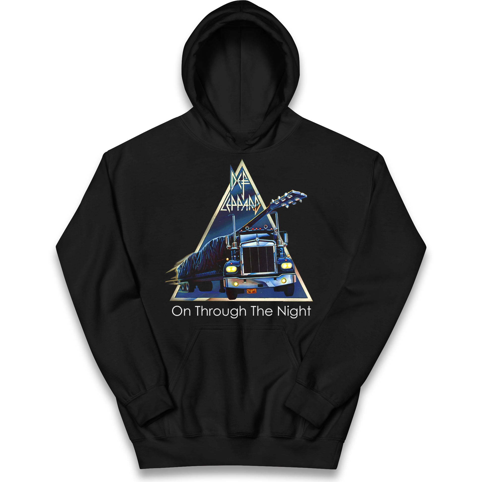 Leppard On Through The Night Kids Hoodie