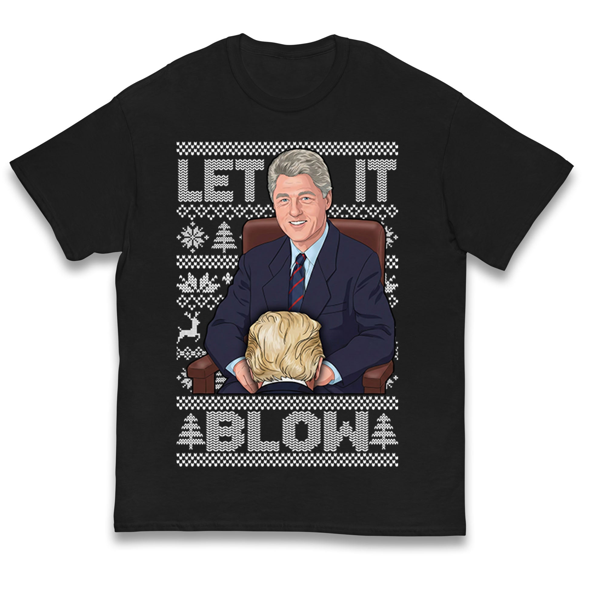 Bill Clinton Christmas Kids T Shirt
