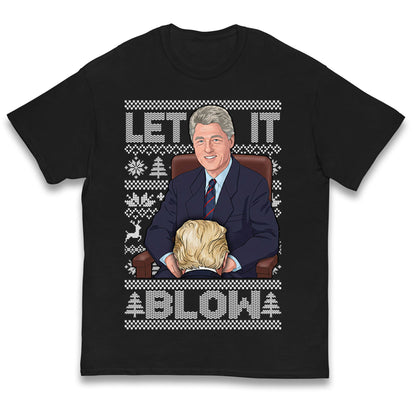 Bill Clinton Christmas Kids T Shirt
