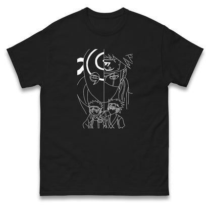 Naruto Shippuden T Shirt Obito Uchiha, Kakashi Hatake, And Friends Top