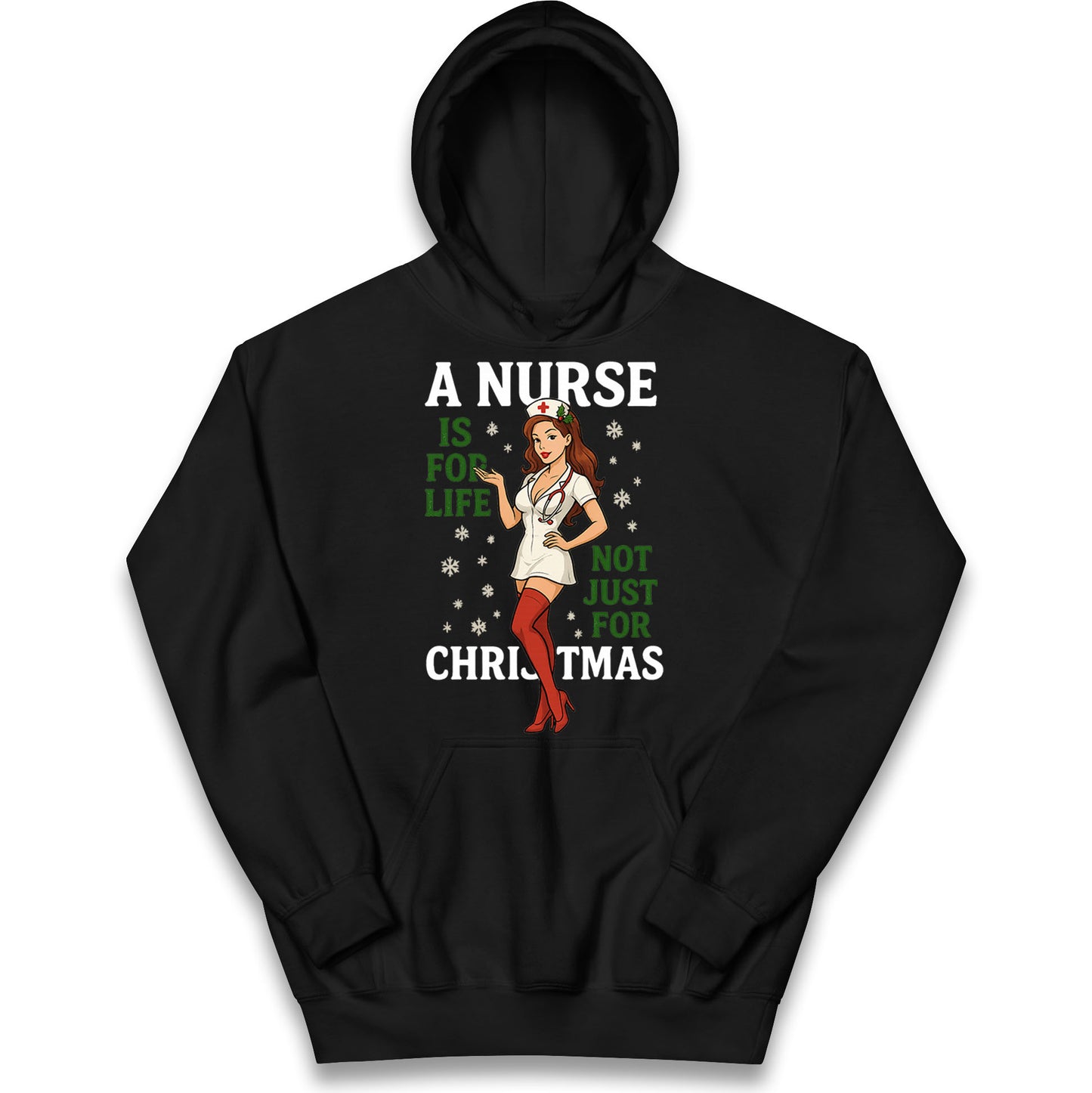 Nurse Christmas Kids Hoodie