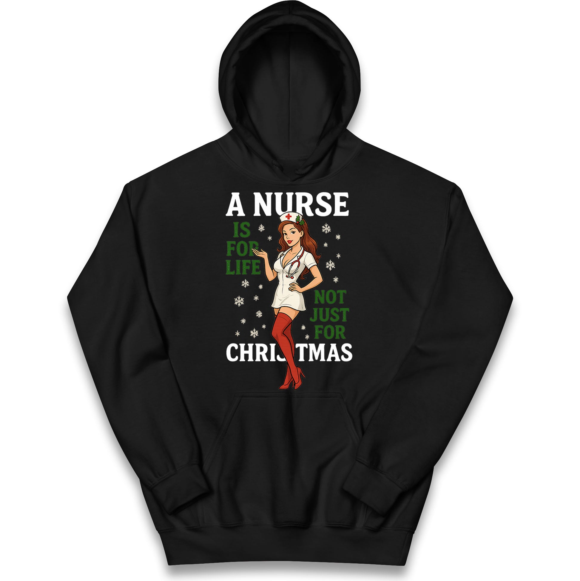 Nurse Christmas Kids Hoodie