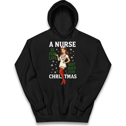 Nurse Christmas Kids Hoodie