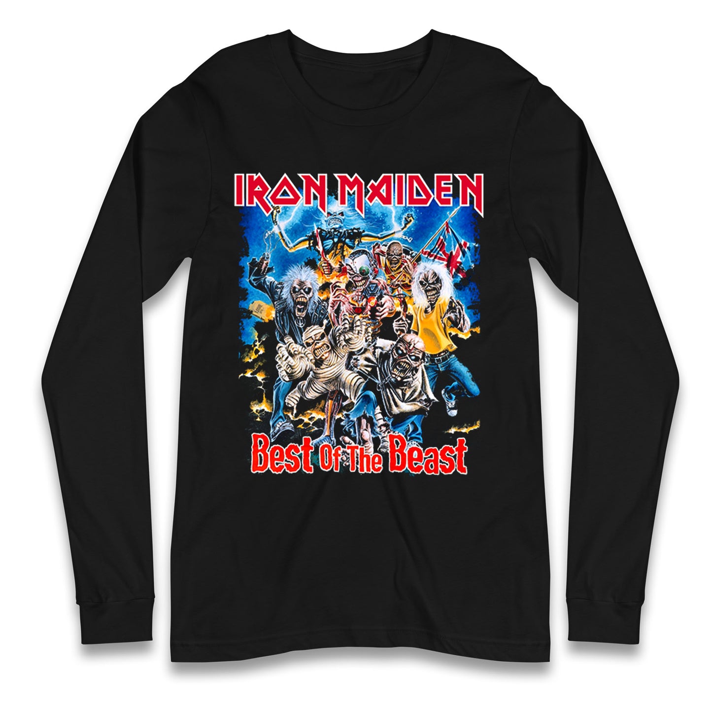 Iron Maiden Best Of The Beast Longsleeve T Shirt