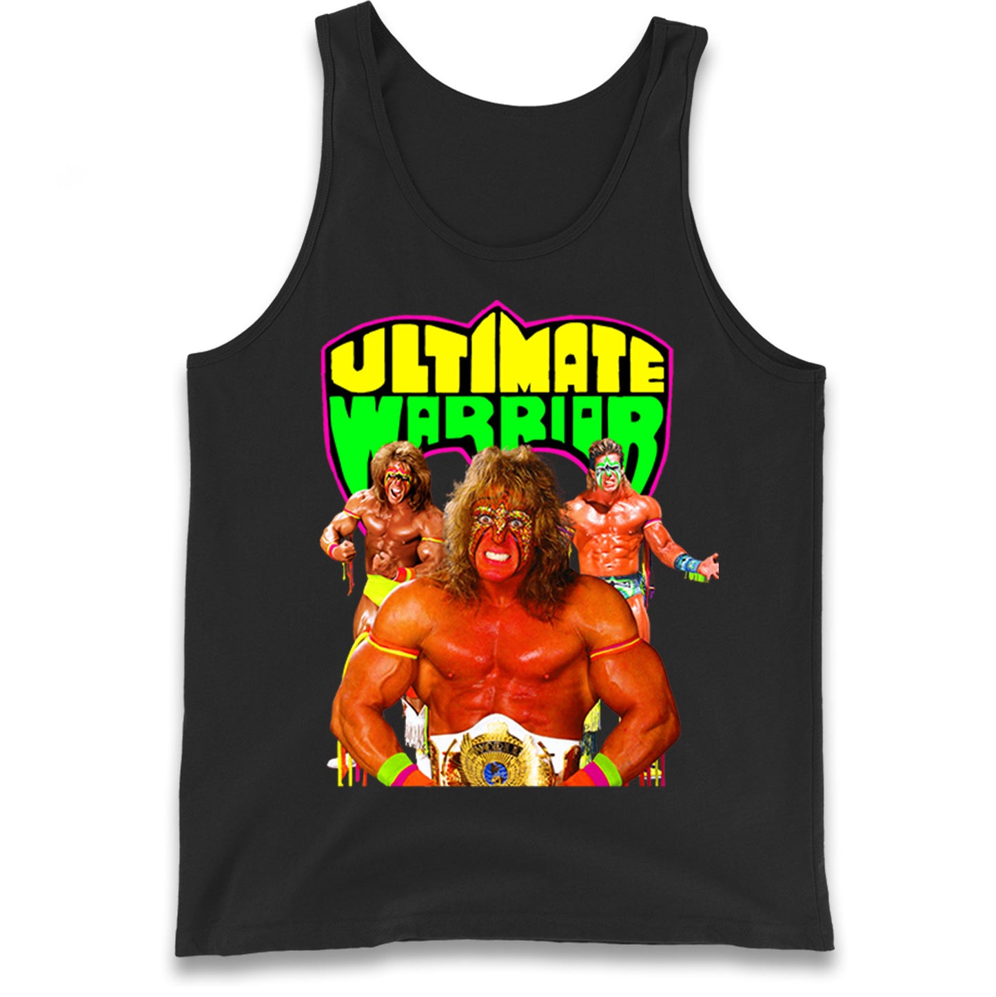 The Ultimate Warrior wwe Bootleg Tank Top