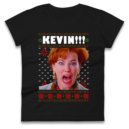Home Alone Kevin Ladies T Shirt