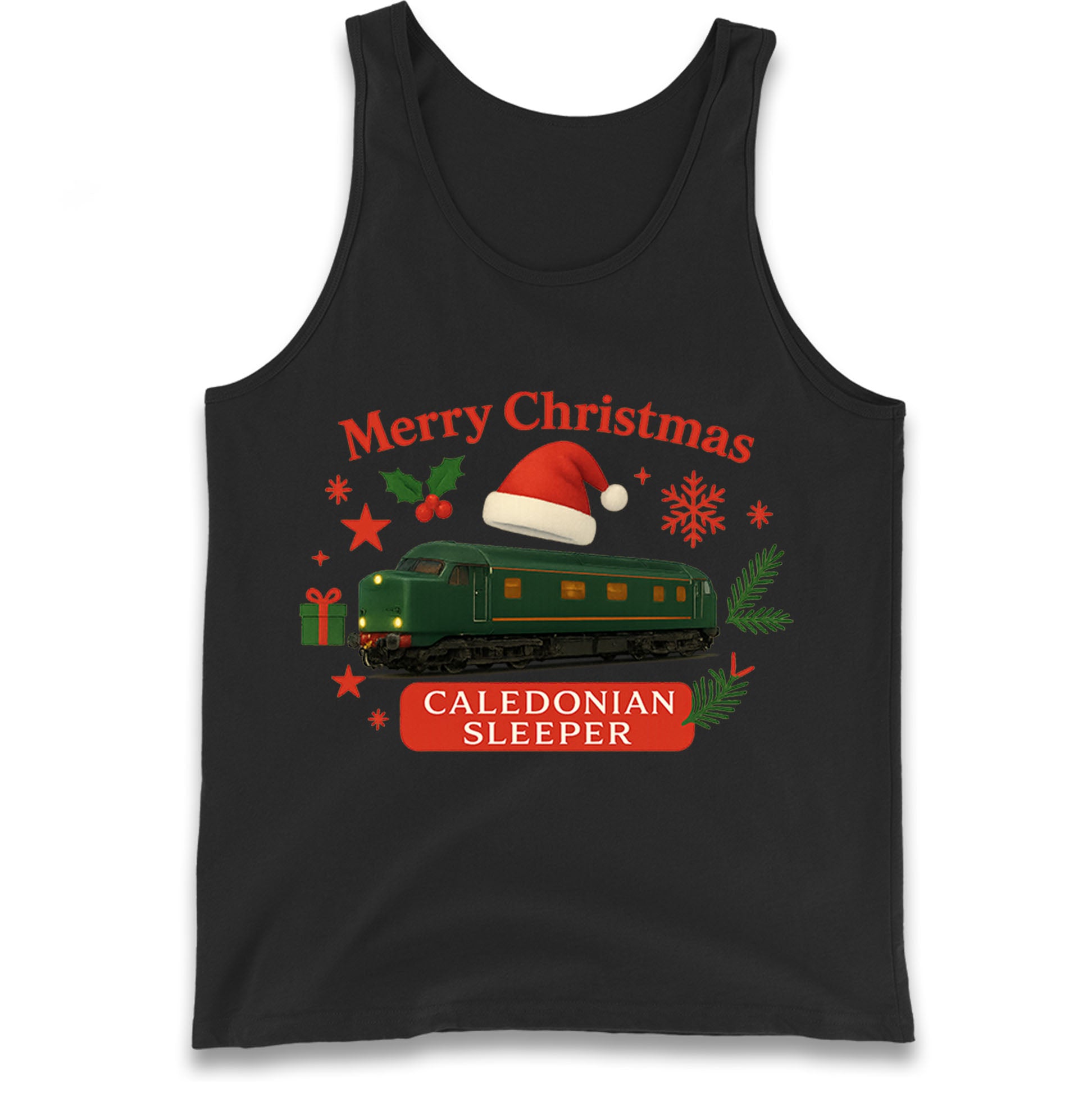 Caladonian Sleeper Christmas Tank Top