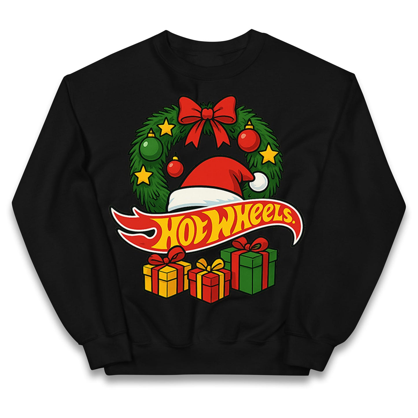 Hotwheels Christmas Kids Jumper