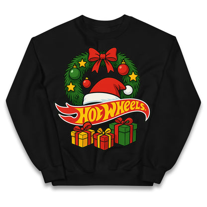 Hotwheels Christmas Kids Jumper