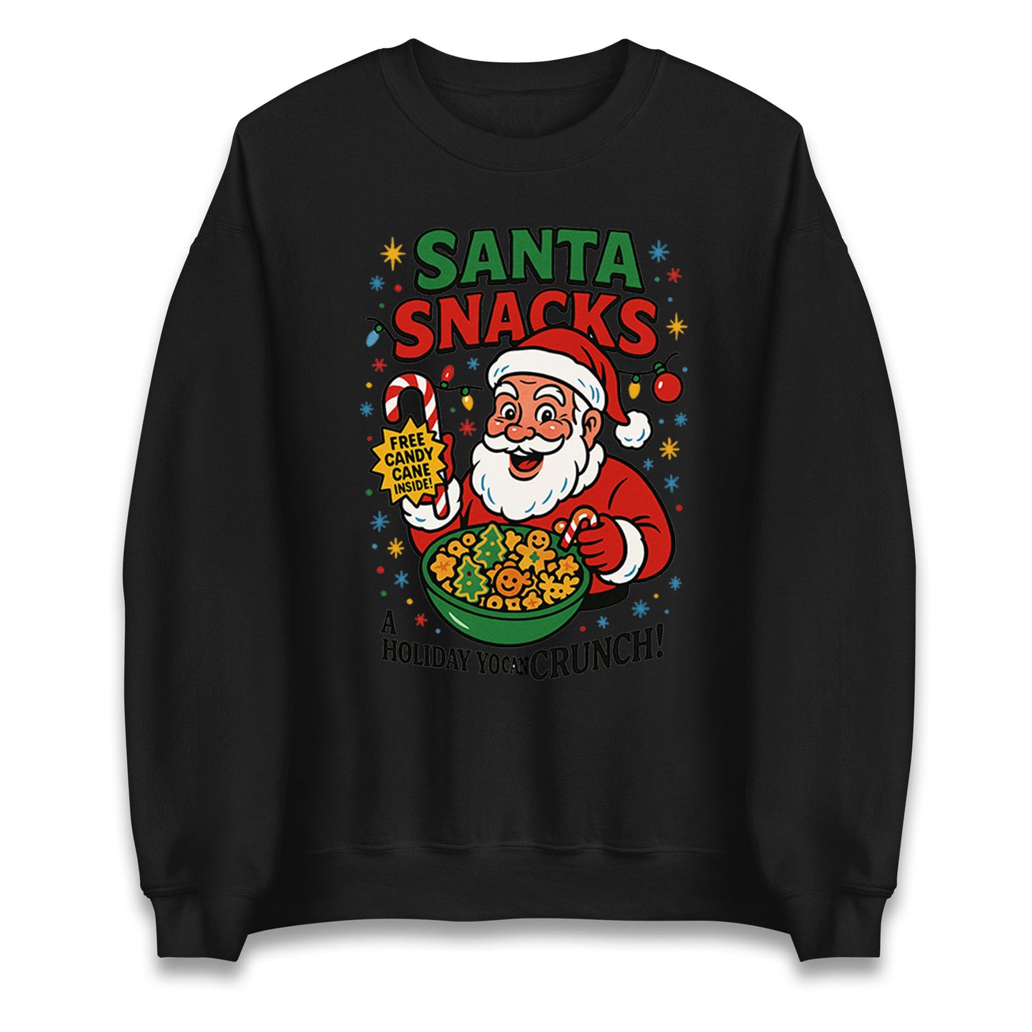 Santa Snacks Christmas Jumper